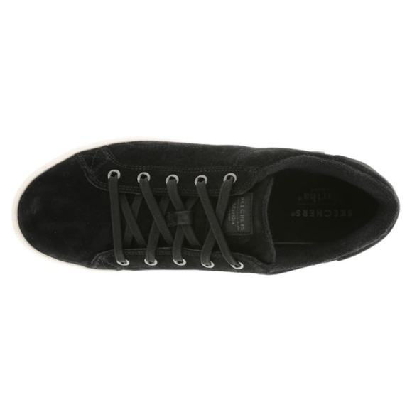SKECHERS x MARTHA STEWART Black platform sneakers - Picture 3 of 12